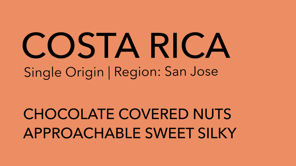 COSTA RICA Single Origin | San Jose