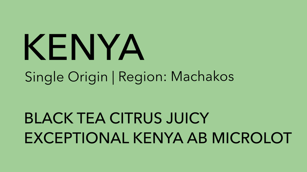 KENYA AB Single Origin | Machakos